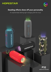 Loa bluetooth cao cấp HopeStar P32 lớn chính hãng siêu hay chống nước IPX6 [BH 6 tháng] / pktn sale