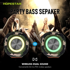 Loa bluetooth cao cấp HopeStar P32 lớn chính hãng siêu hay chống nước IPX6 [BH 6 tháng] / pktn sale