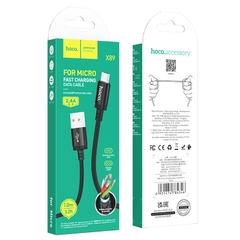 Cáp sạc dây dù HOCO X89 Micro Samsung dài 1m chính hãng [BH 1 năm]