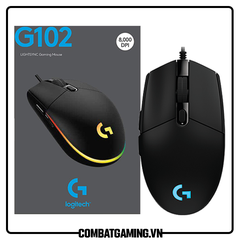 Chuột có dây chuyên game Logitech G102 led 5 nút 8000DPI [BH 1 năm]
