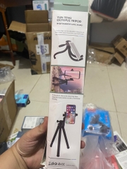 GIÁ ĐỠ ĐIỆN THOẠI 3 CHÂN FLEXIBLE TRIPOD EP-10 TRIPODS XOAY 360 ĐỘ KIỂU DÁNG BẠCH TUỘC