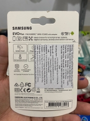 Thẻ nhớ Micro SD Samsung Evo Plus A1 64GB (THẺ MÀU ĐỎ) Class 10 - Read 100MB/s + Write 20MB/s hàng chính hãng (Kèm Adapter) FULL BOX [BH 2 năm]