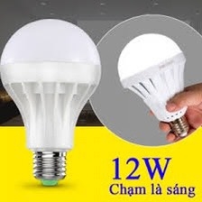Bóng đèn tích điện 12w chạm là sáng / pktn sale