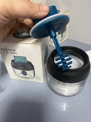 1 hủ thuỷ tinh tròn ideaboxx 280ml đựng mật ong, dầu ăn kèm nắp đậy kiêm muỗng tiện lợi