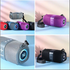 Loa bluetooth T&G TG-667 loa mẫu tròn dài cầm tay có dây đeo kèm đèn led siêu đẹp [BH 6 Tháng]7