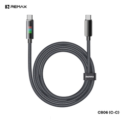 Cáp sạc nhanh REMAX CB06 [C-C] Cáp Type C ra Type C 100W dài 1m2 chính hãng