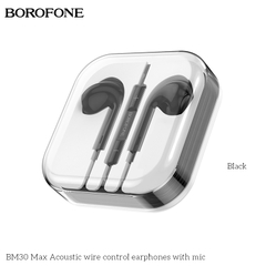 Tai nghe có dây 3.5 BOROFONE BM30 Max có microphone chính hãng [ BH 1 NĂM]