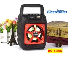 Loa bluetooth xách tay BS-108AB có đèn led