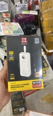 Pin sạc nhanh 22.5W Pisen D-074, dung lượng 30.000mAh có màn hình led hiển thị % pin, có dây treot thiết kế đẹp [BH: 1 NĂM]