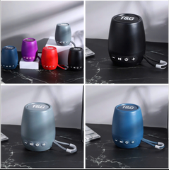 Loa bluetooth T&G TG-684 mẫu loa tròn để bàn có móc treo siêu tiện lợi [BH 1 năm]