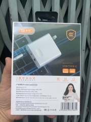 Cóc sạc nhanh 120w BYZ G115 (1 cổng usb QC3.0 vs 1 cổng type-c PD) chính hãng [BH 6 tháng]