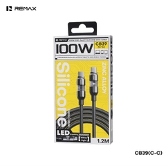 Cáp sạc nhanh 100W REMAX CB39 [C-C] Cáp Type C ra Type C 100W dài 1m2 chính hãng