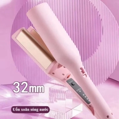 Máy uốn tóc xoăn Hippie sóng nước 32mm [BH: NONE]