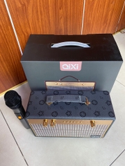 Loa bluetooth karaoke QIXI SK-2030 tặng kèm 1 micro không dây hát karaoke [BH: 3 tháng]