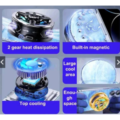 Fan quạt tản nhiệt Remax SL13 SÒ LẠNH cho điện thoại chính hãng [BH: 1 năm]