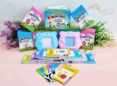 Máy đọc thẻ song ngữ Anh Việt 112 thẻ bao gồm 224 từ vựng, 12 chủ đề Flashcard (tiếng việt, tiếng anh) cho bé học hỏi