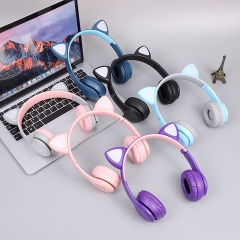 Tai nghe bluetooth hình mèo P47M headphone hot streamer [BH 3 tháng]