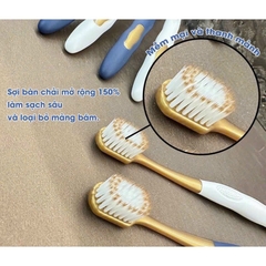 Vỉ 6 bàn chải đánh răng nhà tắm lông mềm phối 2 màu lông mềm [BH: NONE]