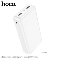 Pin sạc dự phòng HOCO J100A 20.000mAh (sạc dự phòng) chính hãng [BH 1 năm]