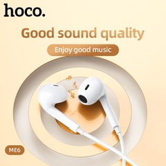 Tai nghe có dây 3.5 HOCO ME6 dài 1m2 có Mic chính hãng [BH 1 năm]