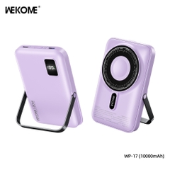 Pin sạc không dây sạc nhanh 22.5W Wekome WP-17 10.000mAh dự phòng QC3.0+PD 22.5W chính hãng [BH 1 Năm]