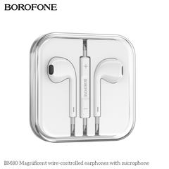 Tai nghe có dây 3.5 Borofone BM80 chính hãng [BH 1 NĂM]