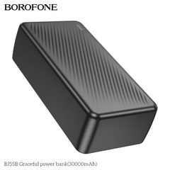 Pin sạc dự phòng Borofone BJ55B 30.000mAh chính hãng [BH: 1 NĂM]