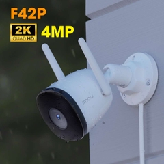 Camera IP Wifi IMOU Bullet 2C 4MP ngoài trời F42P siêu nét chính hãng [BH 1 năm]