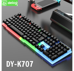Bàn phím có dây GAMING DEIOG DY-M707 có led dành cho game thủ siêu đẹp chính hãng [BH 1 Năm]