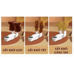 Máy sấy giày, tất. găng tay kiêm khử mùi SHOE DRYER siêu tiện lợi trong mùa mưa [BH: 1 TUẦN] 1l9b10