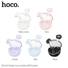 Tai nghe bluetooth HOCO EW202 True wireless V5.4 35mAh/350mAh kiểu dáng AIRPODS chính hãng [BH 1 năm]