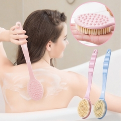 Bàn chải tắm cán dài có đầu massage thư giãn kỳ chà lưng / pktn sale
