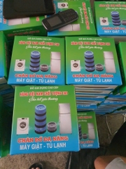 Hộp 4 cục cao su lót chân máy giặt, tủ lạnh chống ồn, chống rung [BH: None]19d7