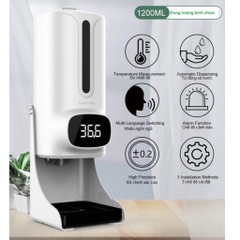 Máy K9 Pro Plus đo thân nhiệt và xịt khử khuẩn chống dịch (nhiệt kế) có kèm chân tiện dụng [BH 1 tuần]