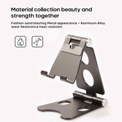 Giá đỡ điện thoại ipad kim loại đúc xịn "ALUMINUM STAND" T3 / CT9 2022 (gấp gọn bỏ túi được)