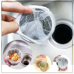 Combo 100 túi lọc rác bồn rửa chén [BH: NONE]