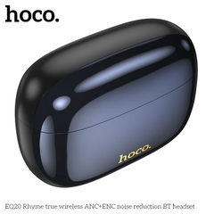 Tai nghe bluetooth giảm tiếng ồn HOCO EQ20 True Wireless V5.4 40mAh/400mAh ANC+ENC kiểu dáng airpods chính hãng [BH 1 NĂM]