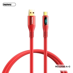 Cáp sạc nhanh 66w Remax RC-C030 usb ra Type C có led chính hãng [BH 1 Năm] / pktn sale