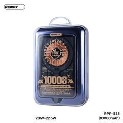 Pin sạc nhanh không dây 22.5W  RPP-558 10.000mAh trong suốt lộ mạch magsafe 15w PD 20w dự phòng chính hãng [BH 1 năm]