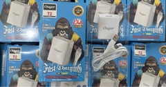 Bộ sạc nhanh 2.4A Kingkong T2 Micro (Cóc 1 cổng usb, Cáp usb ra Micro (a-m)) [BH: 3 Tháng] 59