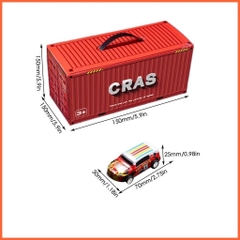 Hộp đồ chơi 48 chiếc xe Cars container hợp kim cho bé