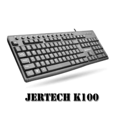 Bàn phím có dây JERTECH K100 văn phòng Business Office chính hãng [BH 1 năm]