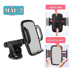 Giá Đỡ Điện Thoại Ô Tô NO.L-613A Cao Cấp Kẹp Điện Thoại Xe Hơi Taplo/Khe Gió Chắc Chắn