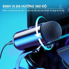 Micro thu âm, livestream để bàn K-6 lọc âm, chống ồn cho máy tính, laptop chuyên dụng [BH: 3 tháng] 68