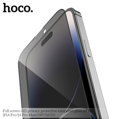 Kính chống nhìn trộm Hoco G11 cho iPhone 14 Pro - miếng dán cường lực full màn hình chính hãng