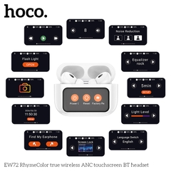 Tai nghe bluetooth HOCO màn hình cảm ứng EW72 (ANC) true wireless airpods chính hãng [BH: 1 NĂM]