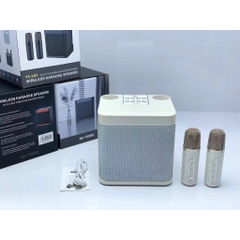 Loa bluetooth Karaoke SU-YOSD YS-203 kèm 2 mic không dây [BH 6 tháng]