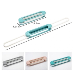 Kệ nhựa gác dép dán tường gấp gọn tiện lợi, kèm 4 móc treo chìa khoá, vật dụng
