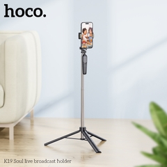 Gậy chụp hình kiêm giá đỡ điiện thoại Hoco K19