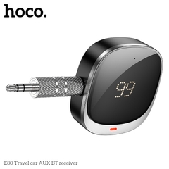 Bộ thu tín hiệu bluetooth xe hơi Hoco E80 chính hãng [BH 1 năm]